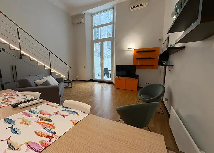 アパート Loft Con Terrazzo Nei Vicoli ジェノヴァ